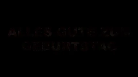 Happy Birthday fireworks Stock Footage 75393003