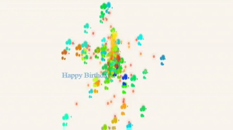 Happy birthday Stock Footage 878847