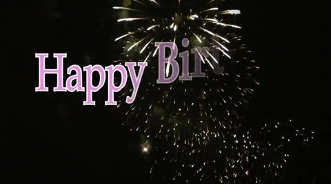 Happy Birthday Stock Footage 24673938