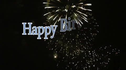 Happy Birthday Video stock 24673942