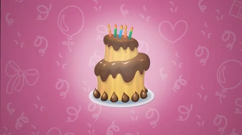 Happy Birthday Video stock 44767436