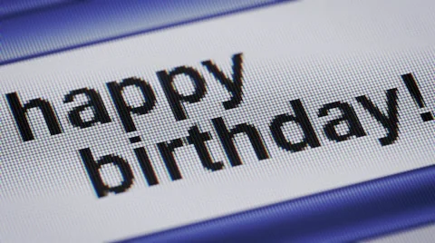Happy birthday! Stock Footage 57746558