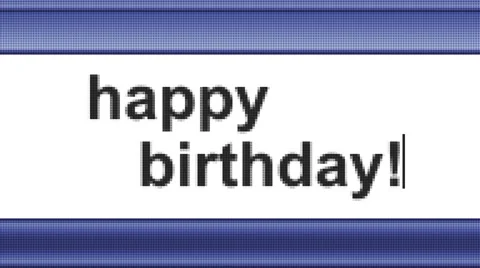Happy birthday! Video stock 65260983
