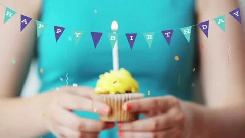 Happy birthday Stock Footage 131659944