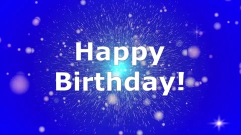 Happy Birthday! Stock Footage 169828179