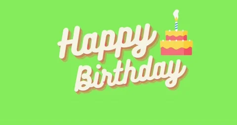 Happy birthday Stock Footage 229099317