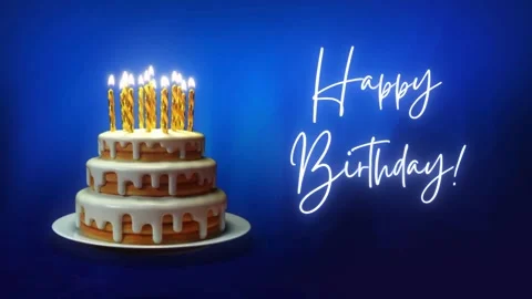 HAPPY BIRTHDAY Stock Footage 260380640