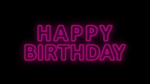 Happy Birthday Stock Footage 321853355