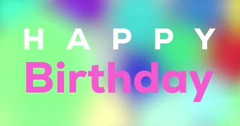 Happy Birthday Stockbeeldmateriaal 326805946