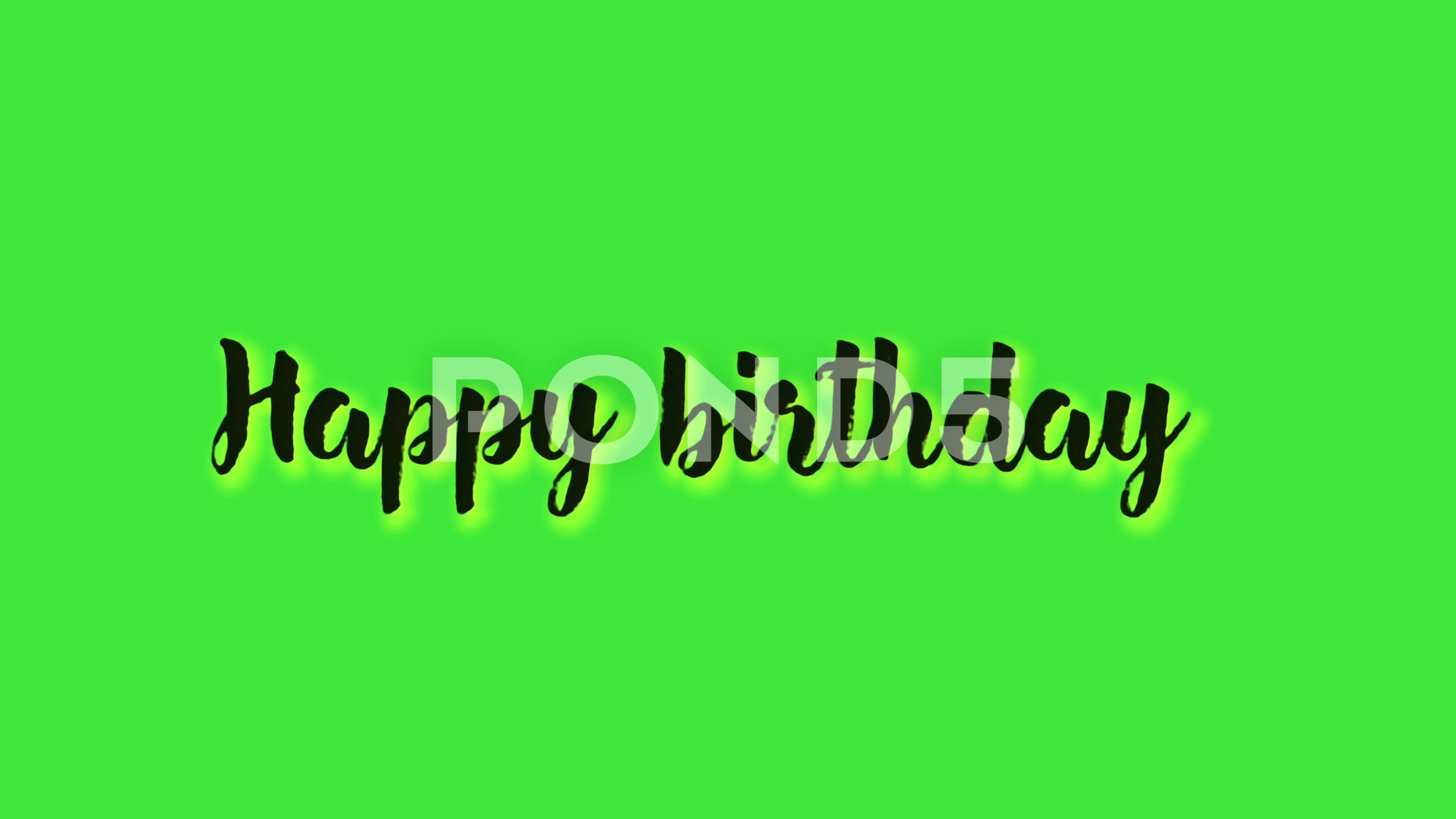 Happy Birthday Birthday Green Screen Stock Footage Royalty Free Stock Videos Pond5