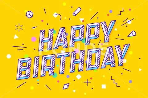 3,000+ Drawing Of A Happy Birthday Sticker Stock Illustrations,  Royalty-Free Vector Graphics & Clip Art - iStock