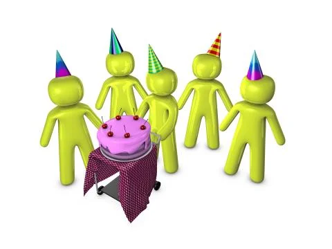 Happy birthday Stock Illustration