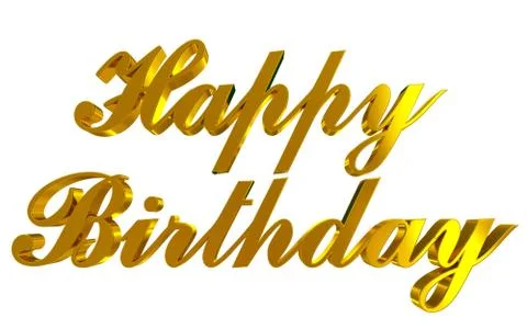 Happy birthday Stock Illustration