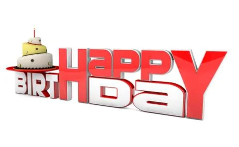 Happy birthday Stock Illustration
