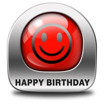 Happy birthday Stock Illustration