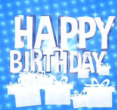 Happy birthday Stock Illustration