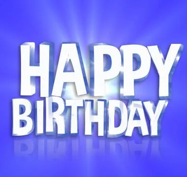 Happy birthday Stock Illustration
