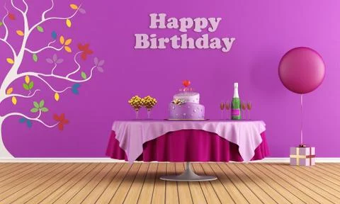 Happy birthday Stock Illustration
