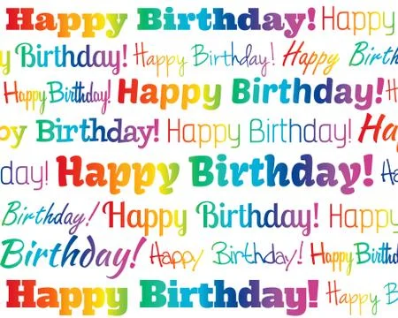 Happy Birthday 스톡 일러스트