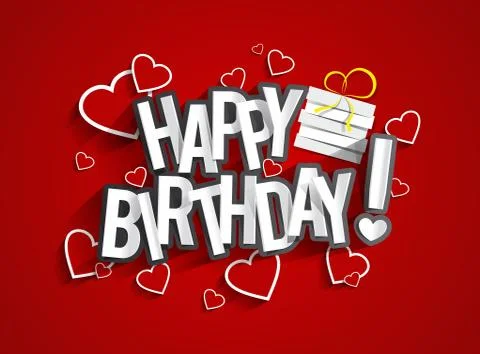 Happy Birthday Stock Illustration