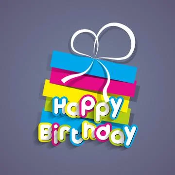 Happy Birthday Stock Illustration