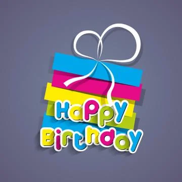 Happy Birthday Stock Illustration