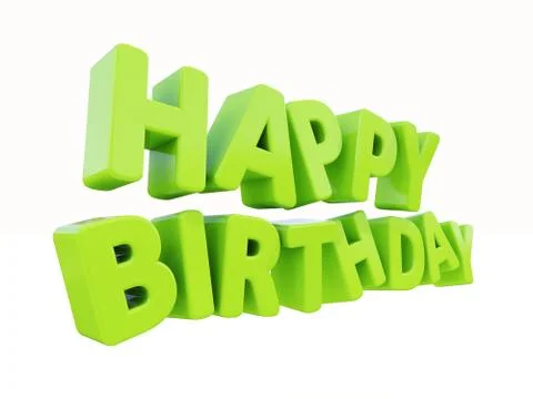 Happy birthday Stock Illustration
