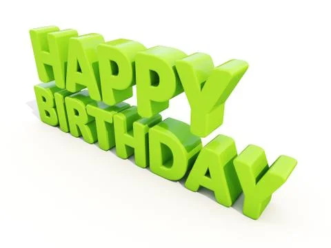 Happy birthday Stock Illustration