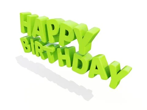 Happy birthday Stockillustratie