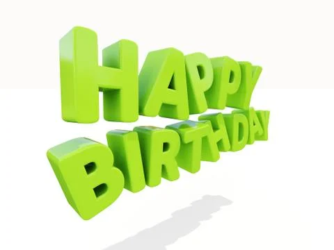 Happy birthday Stock Illustration