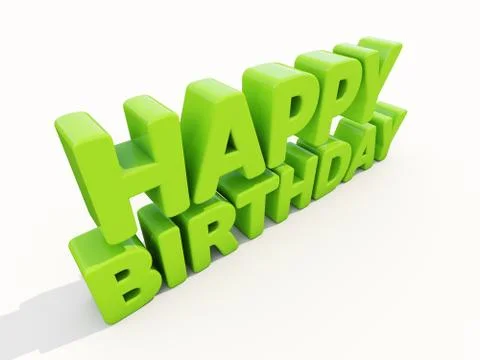 Happy birthday Stock Illustration