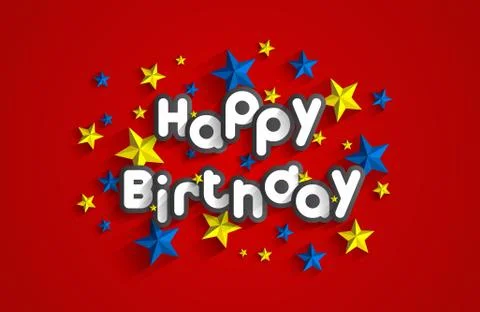 Happy Birthday Stock Illustration