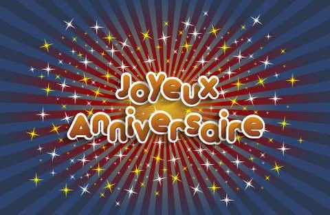 Happy Birthday Stock Illustration