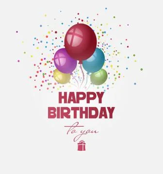 Happy Birthday Illustrazione stock