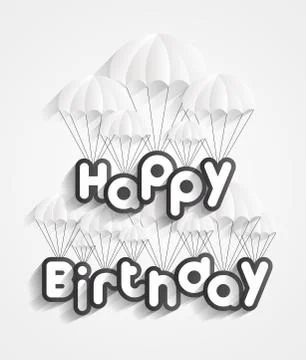 Happy Birthday Stock Illustration