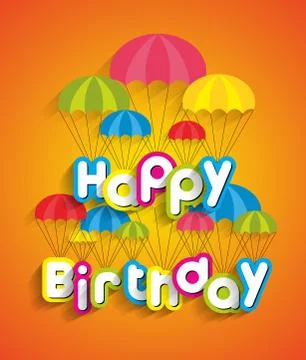 Happy Birthday Stock Illustration