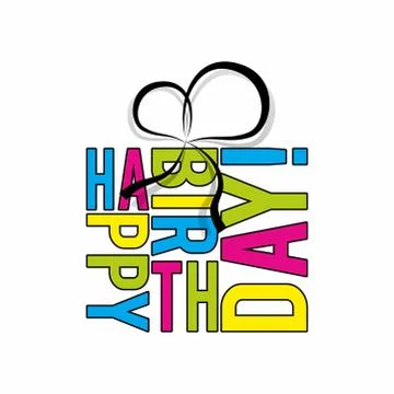 Happy Birthday Stock Illustration