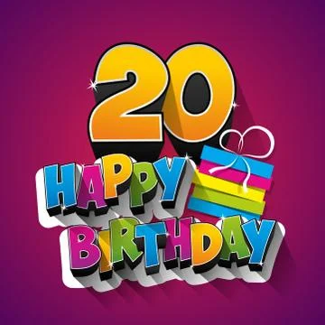 Happy Birthday Stock Illustration