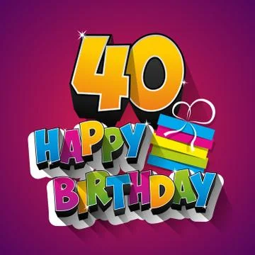 Happy Birthday Illustrazione stock