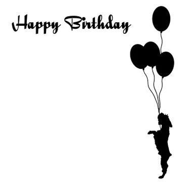 Happy birthday. Stock Illustration