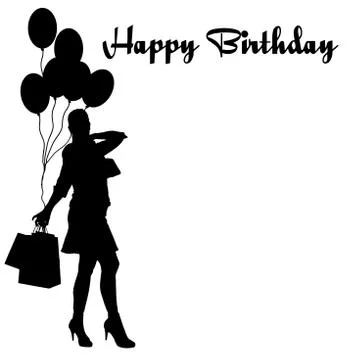 Happy birthday. Stock Illustration