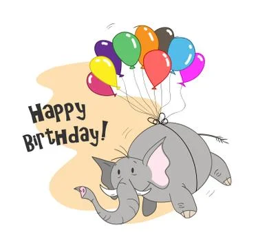 Happy Birthday Stock Illustration