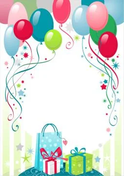 Happy birthday Stock Illustration
