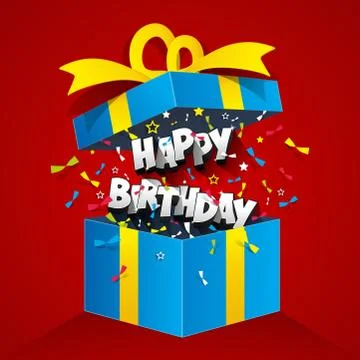 Happy Birthday Stock Illustration