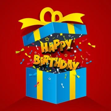 Happy Birthday Stock Illustration