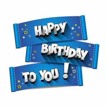 Happy Birthday Stock Illustration