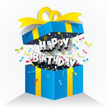 Happy Birthday Stock Illustration