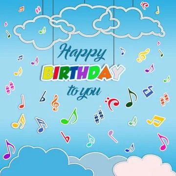 Happy birthday Illustrazione stock