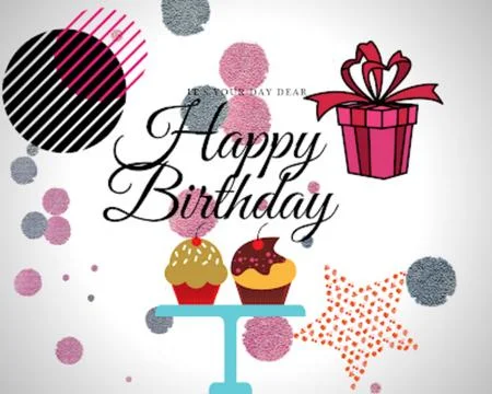 Happy birthday イラスト素材
