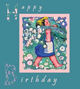 Happy Birthday Stock Illustration